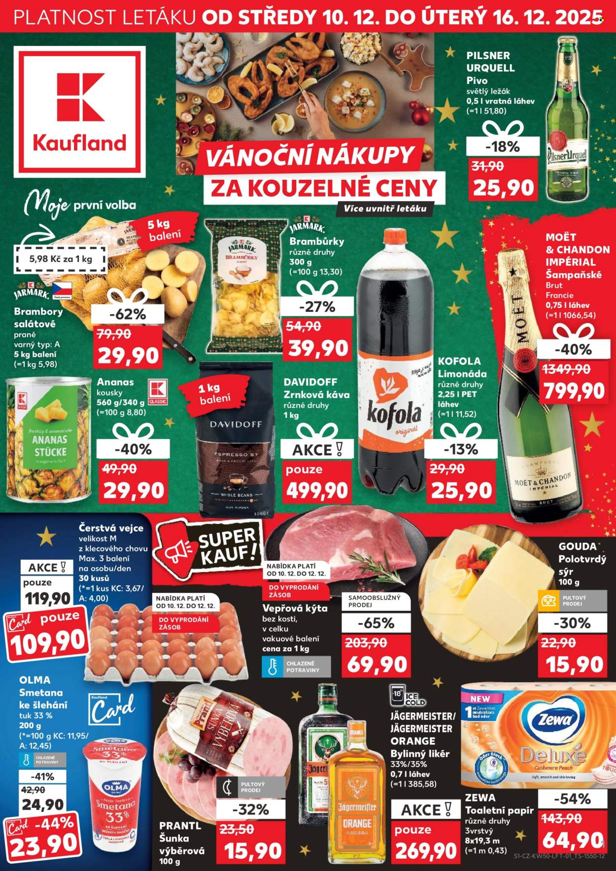 Leták Kaufland - 10.12.2025 - 16.12.2025. Strana 1