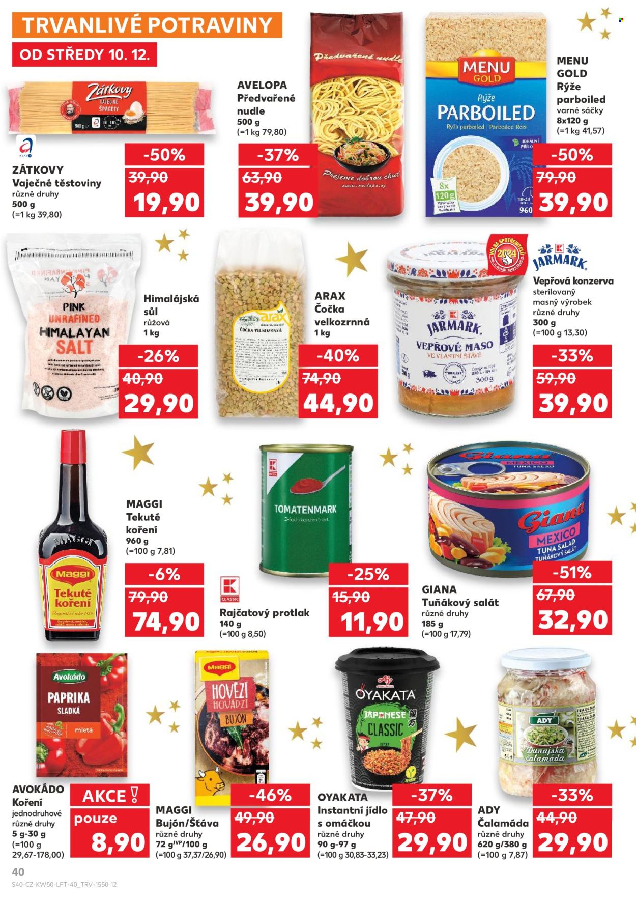 Leták Kaufland - 10.12.2025 - 16.12.2025. Strana 40