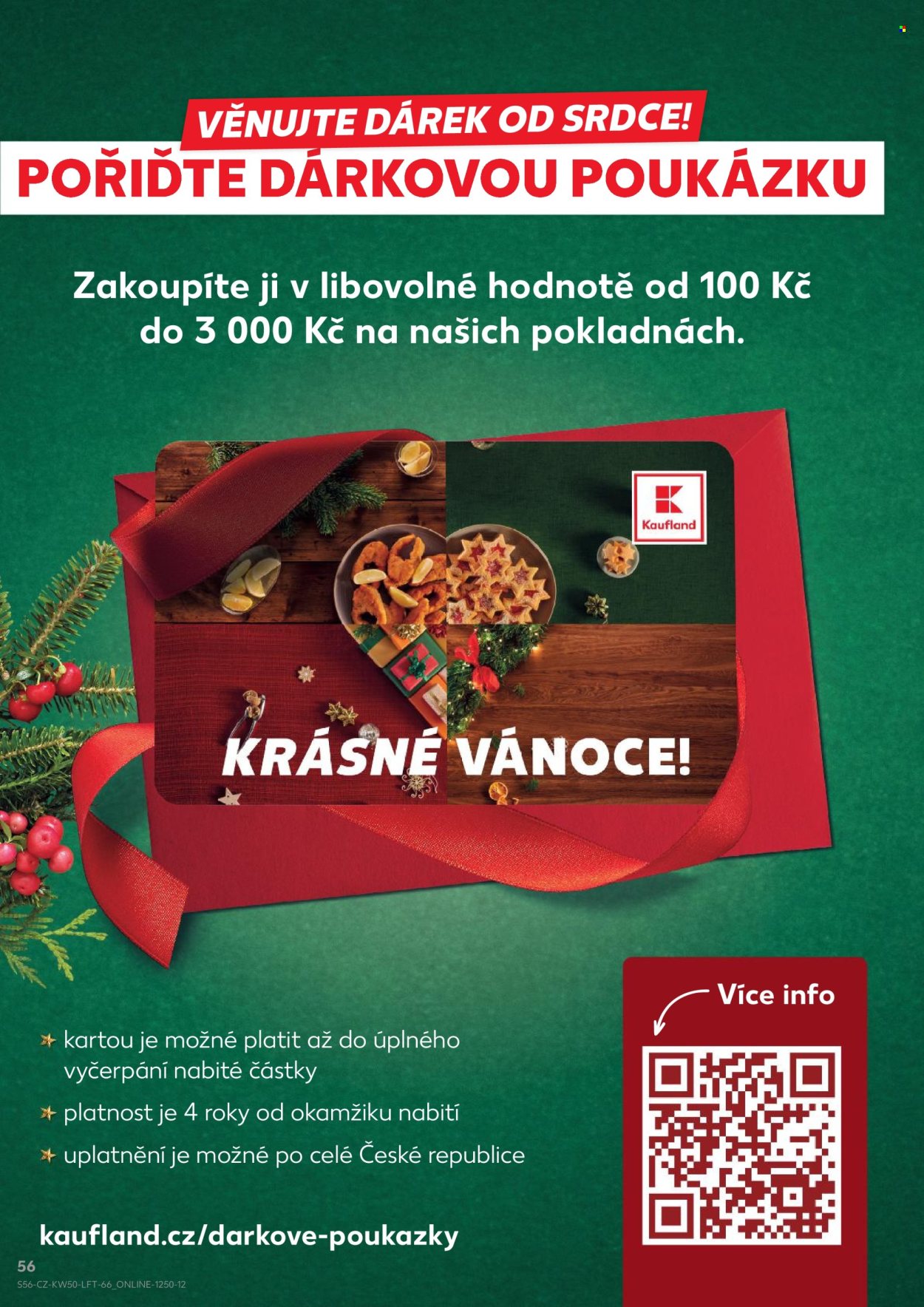 Leták Kaufland - 10.12.2025 - 16.12.2025. Strana 56