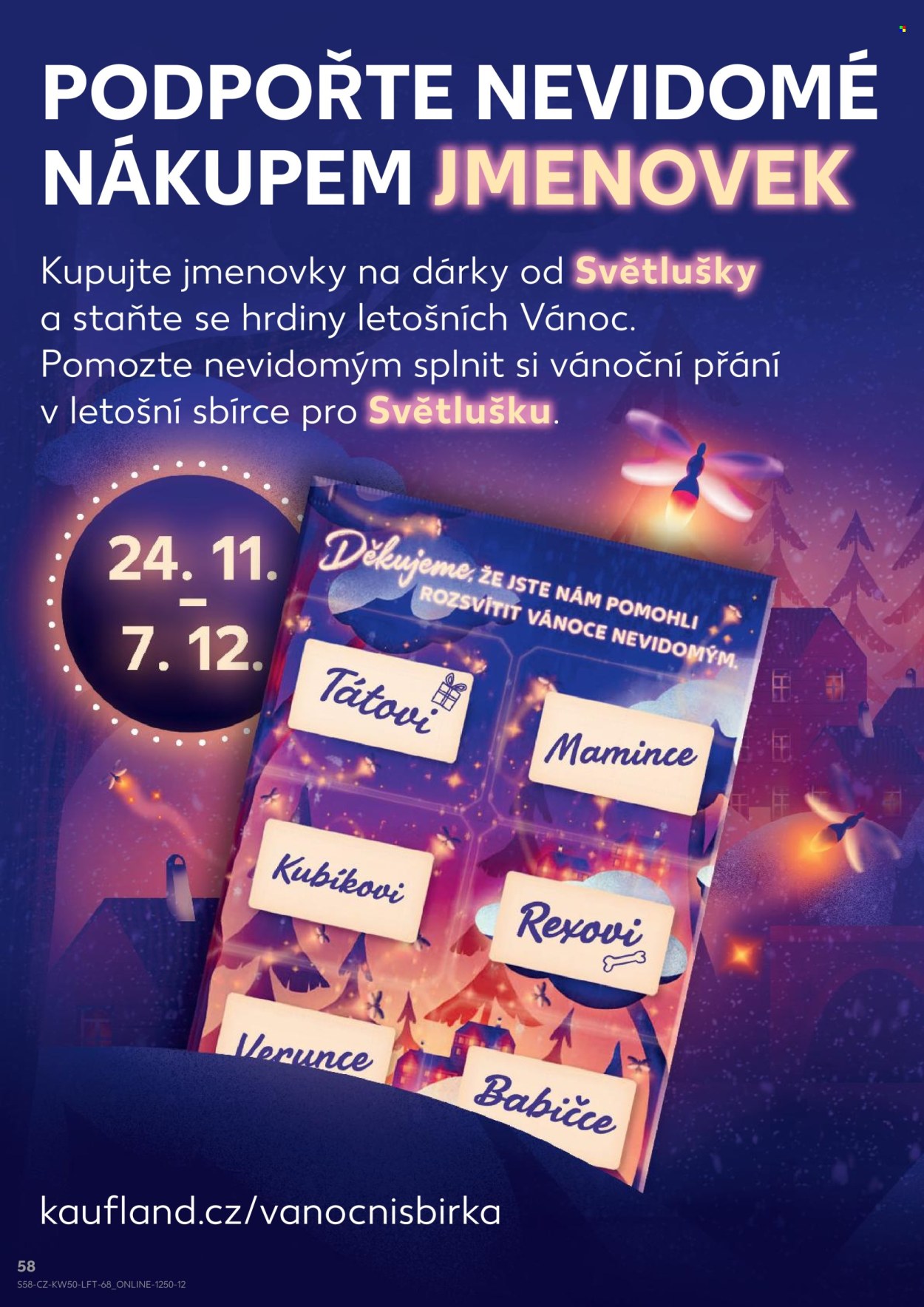 Leták Kaufland - 10.12.2025 - 16.12.2025. Strana 58
