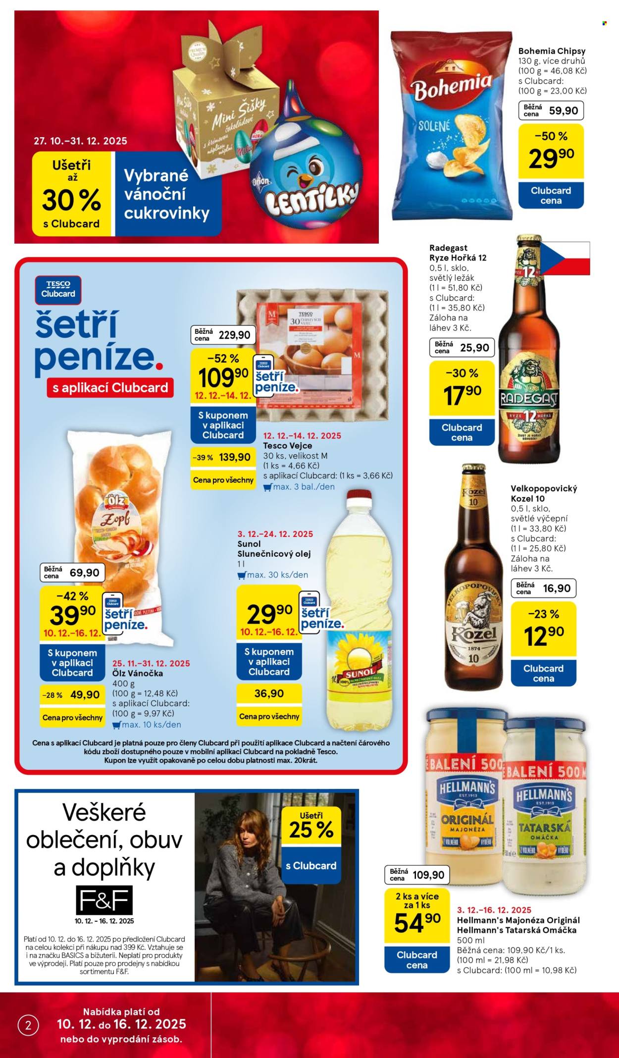 Leták TESCO supermarket - 10.12.2025 - 16.12.2025. Strana 2