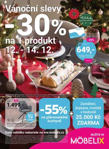 Leták MÖBELIX - 8.12.2025 - 28.12.2025.