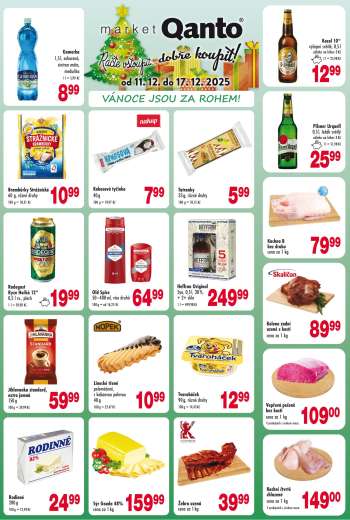 Leták Qanto market - 11.12.2025 - 17.12.2025.