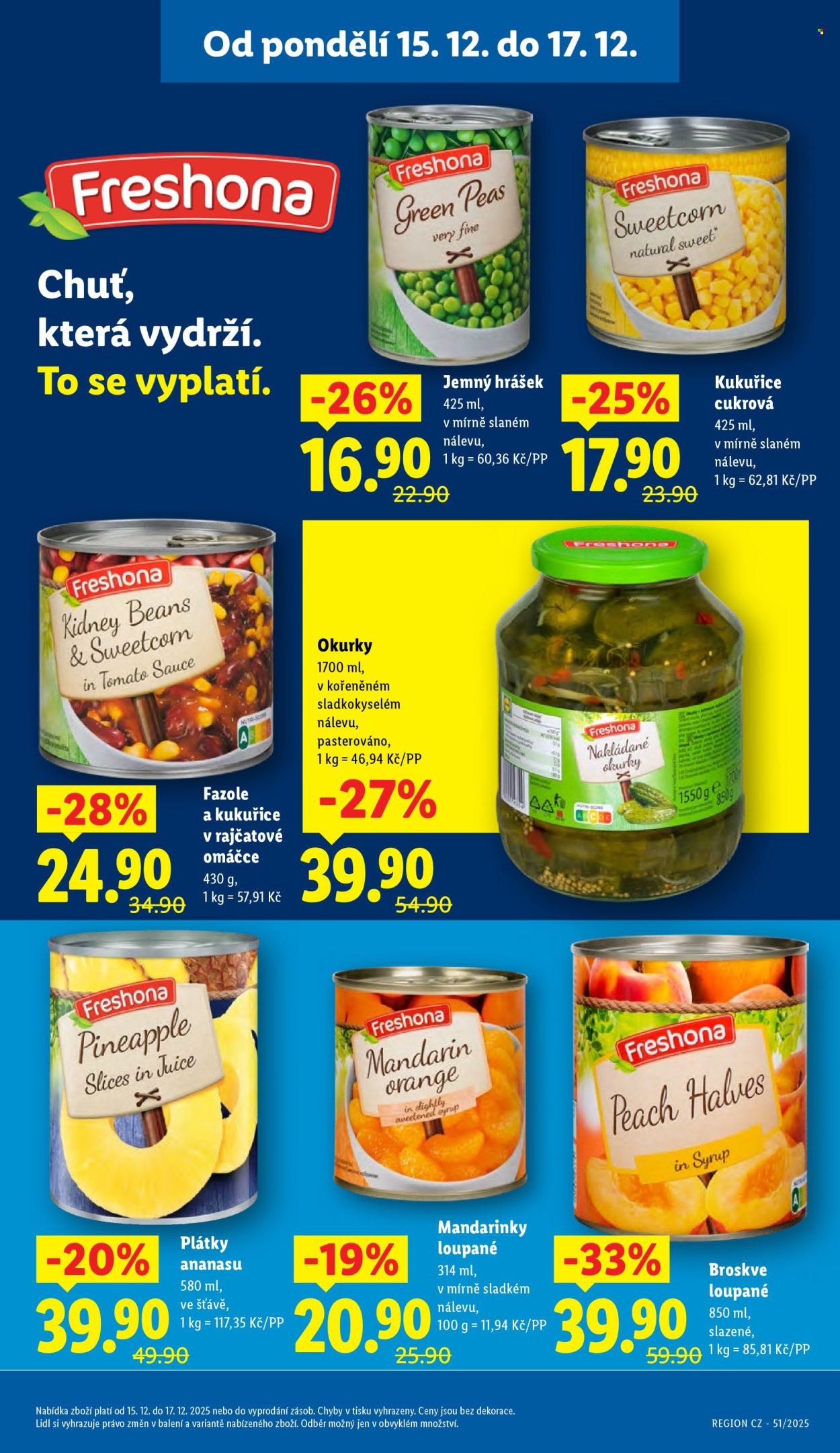 Leták Lidl - 15.12.2025 - 17.12.2025. Strana 25