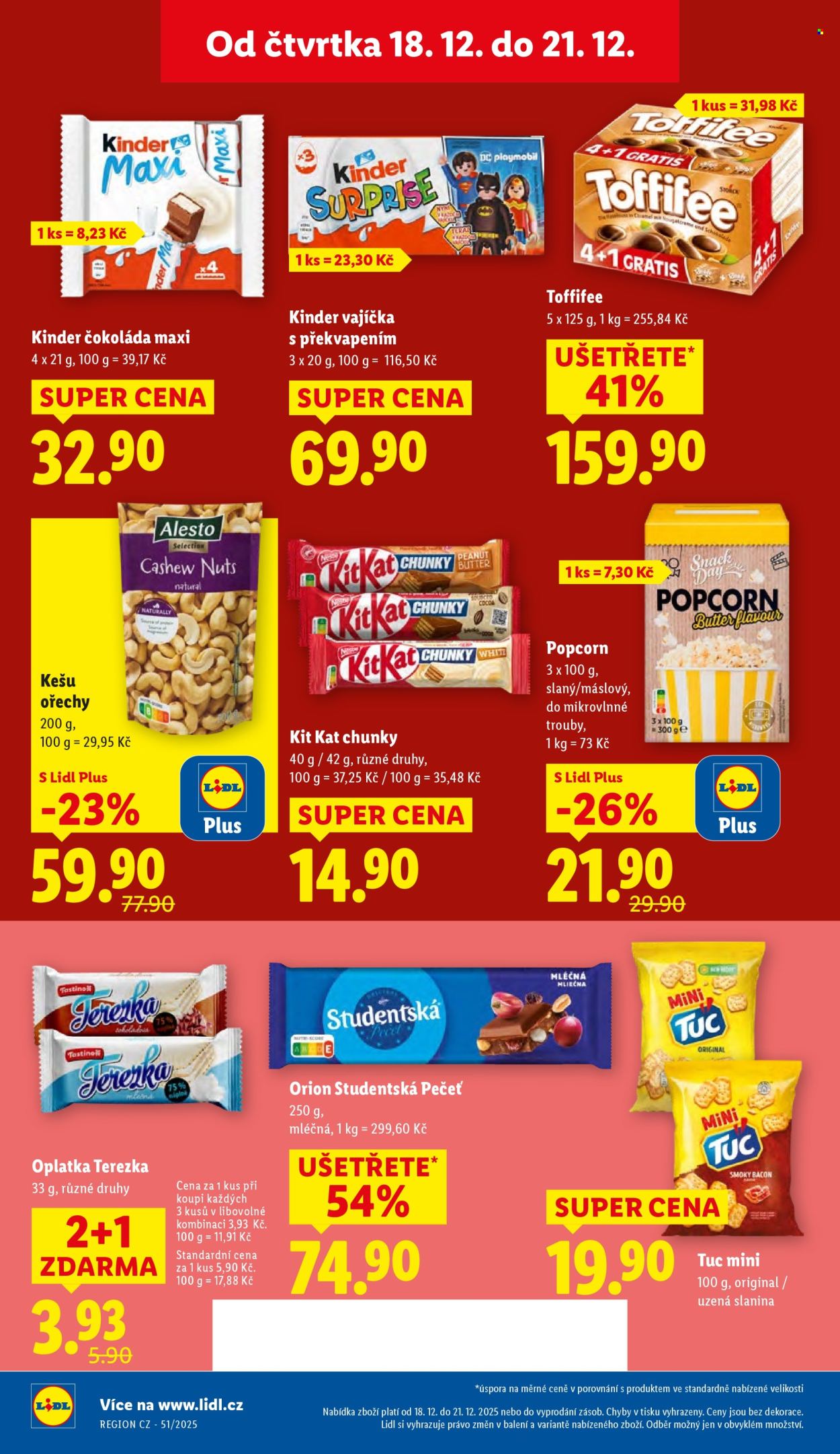 Leták Lidl - 18.12.2025 - 21.12.2025. Strana 20