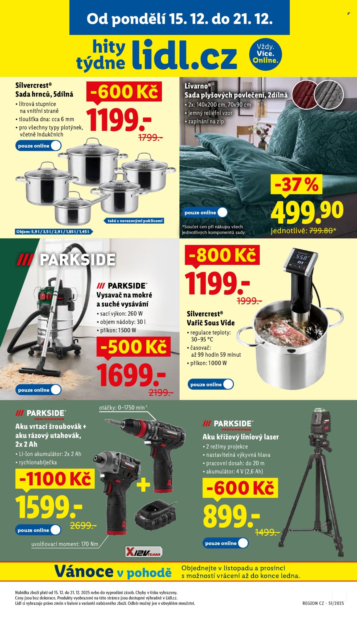 Leták Lidl - 15.12.2025 - 21.12.2025. Strana 15