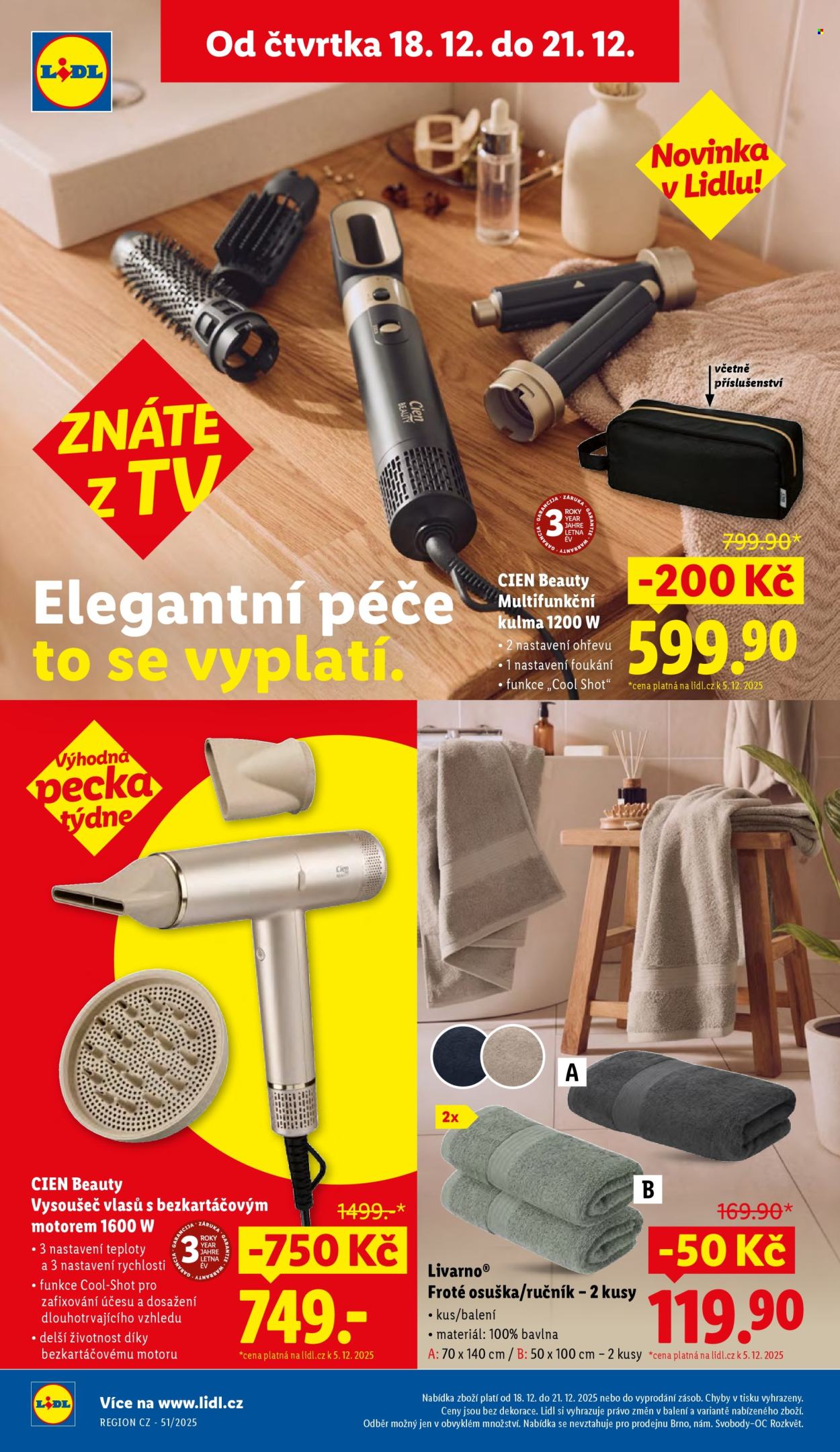 Leták Lidl - 15.12.2025 - 21.12.2025. Strana 18