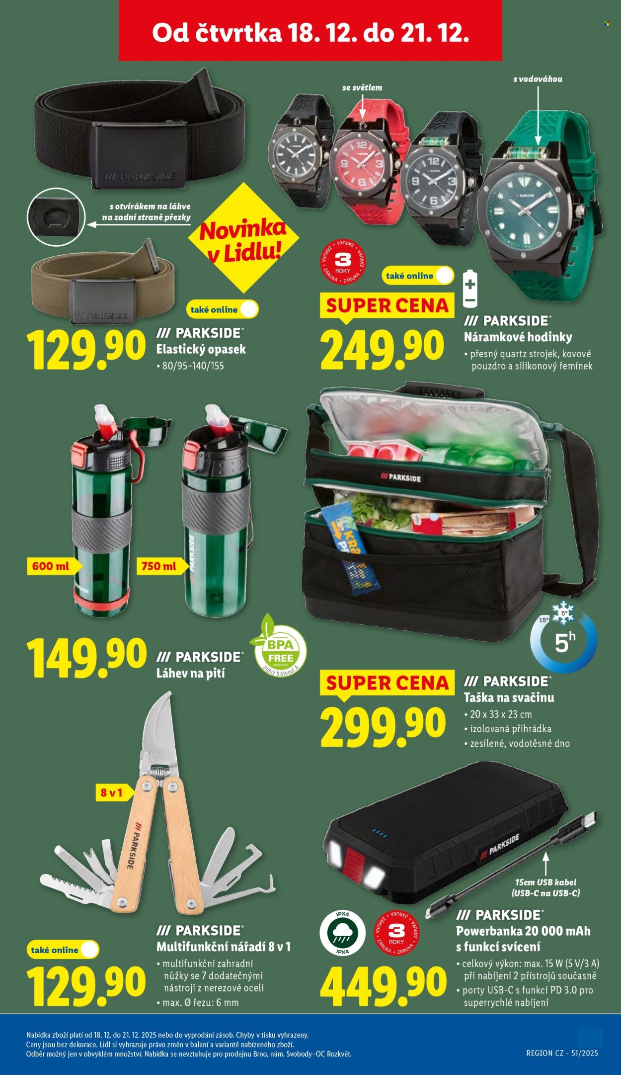 Leták Lidl - 15.12.2025 - 21.12.2025. Strana 21