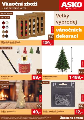 Leták ASKO - 11.12.2025 - 31.12.2025.