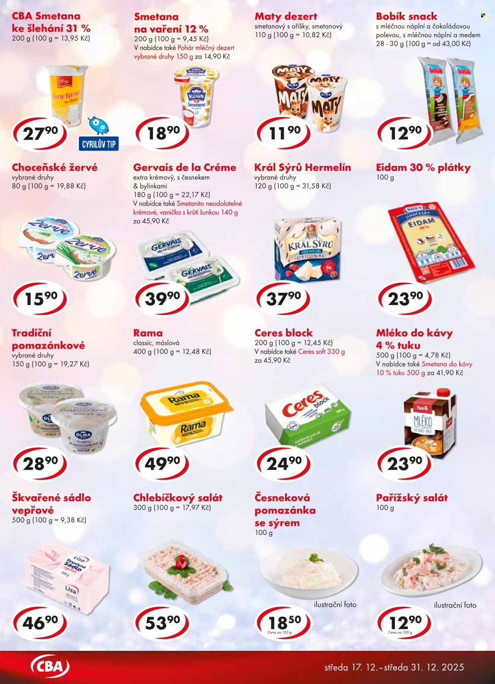 Leták CBA Premium - 17.12.2025 - 31.12.2025. Strana 2