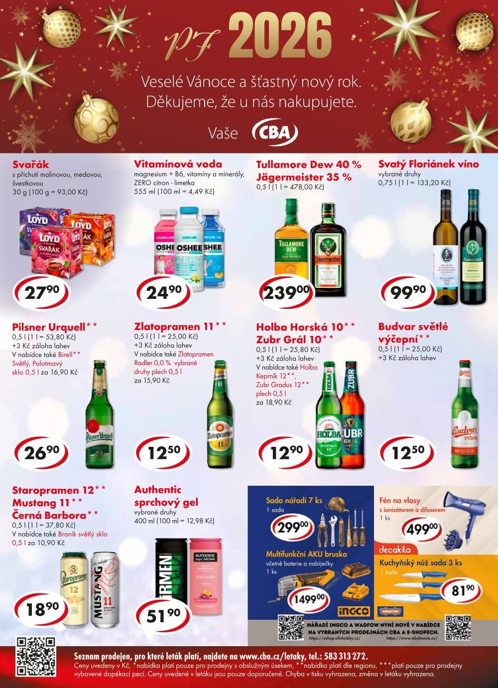 Leták CBA Premium - 17.12.2025 - 31.12.2025. Strana 6