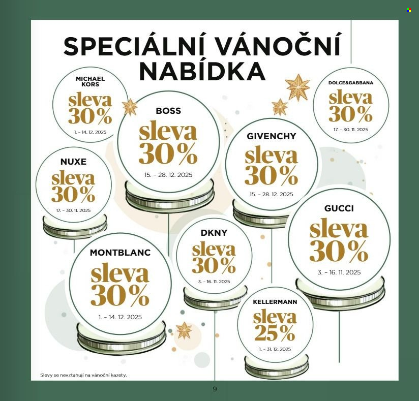 Leták FAnn parfumerie - 1.11.2025 - 31.12.2025. Strana 9