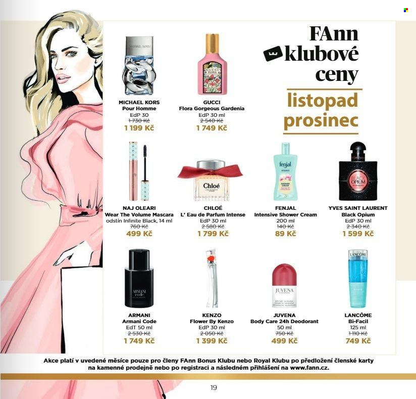 Leták FAnn parfumerie - 1.11.2025 - 31.12.2025. Strana 19
