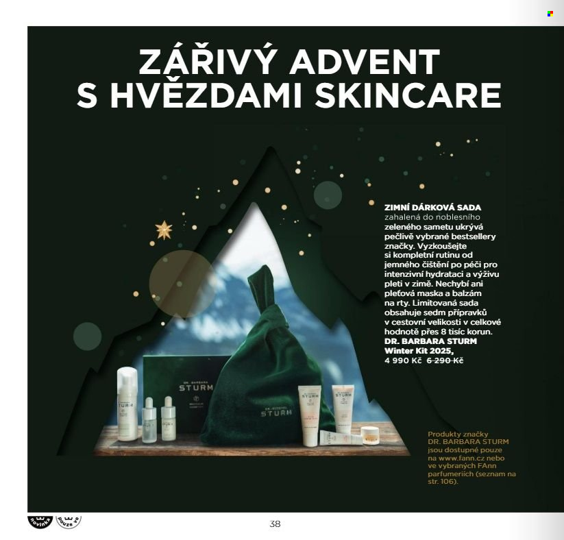 Leták FAnn parfumerie - 1.11.2025 - 31.12.2025. Strana 38