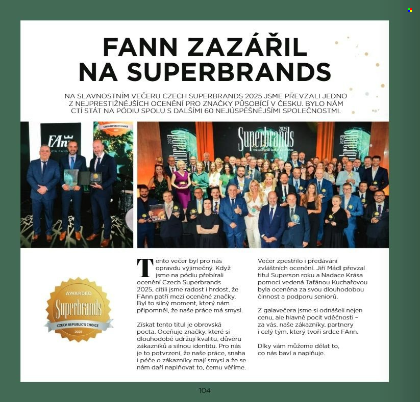 Leták FAnn parfumerie - 1.11.2025 - 31.12.2025. Strana 104