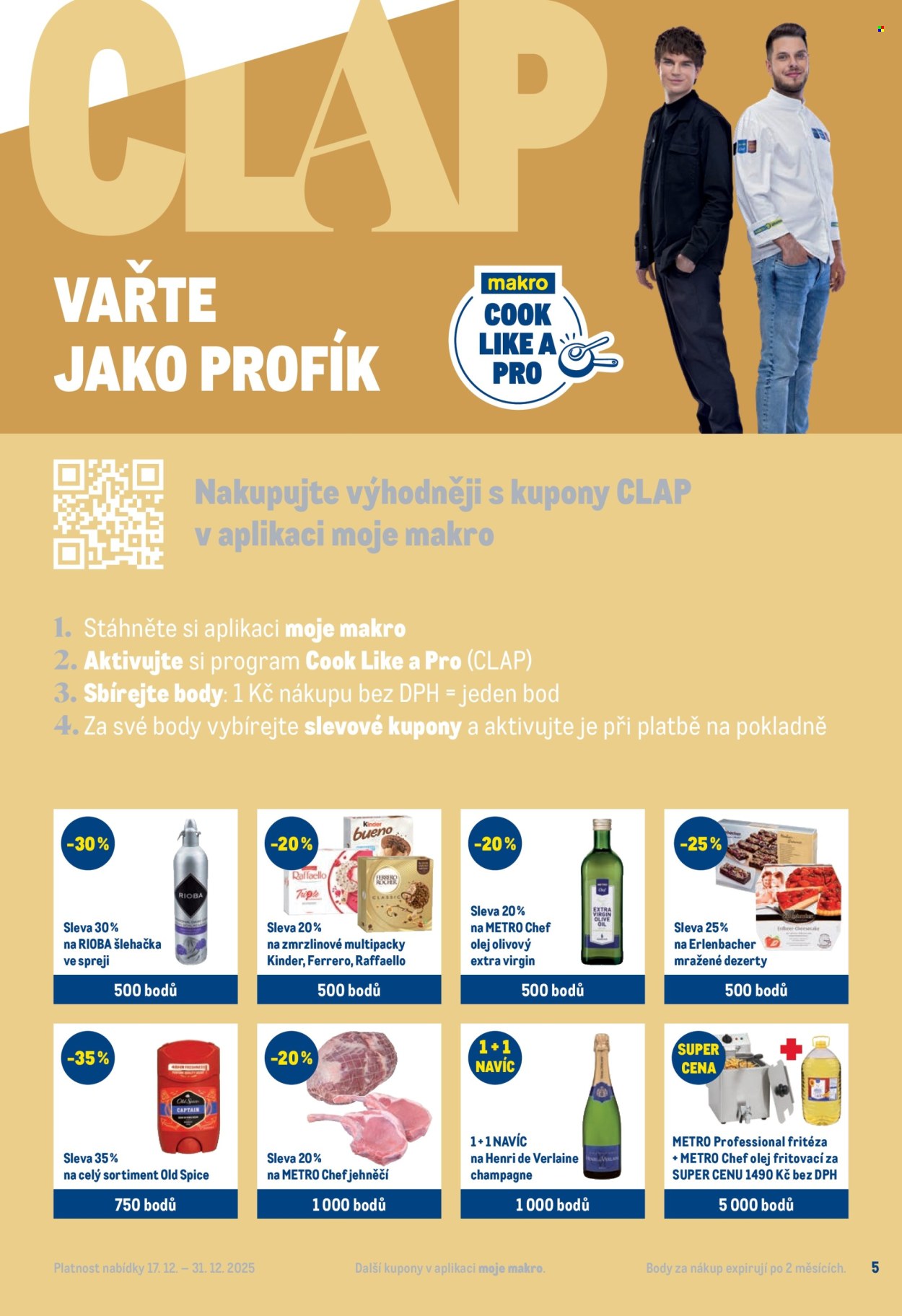 Leták MAKRO - 17.12.2025 - 31.12.2025. Strana 5