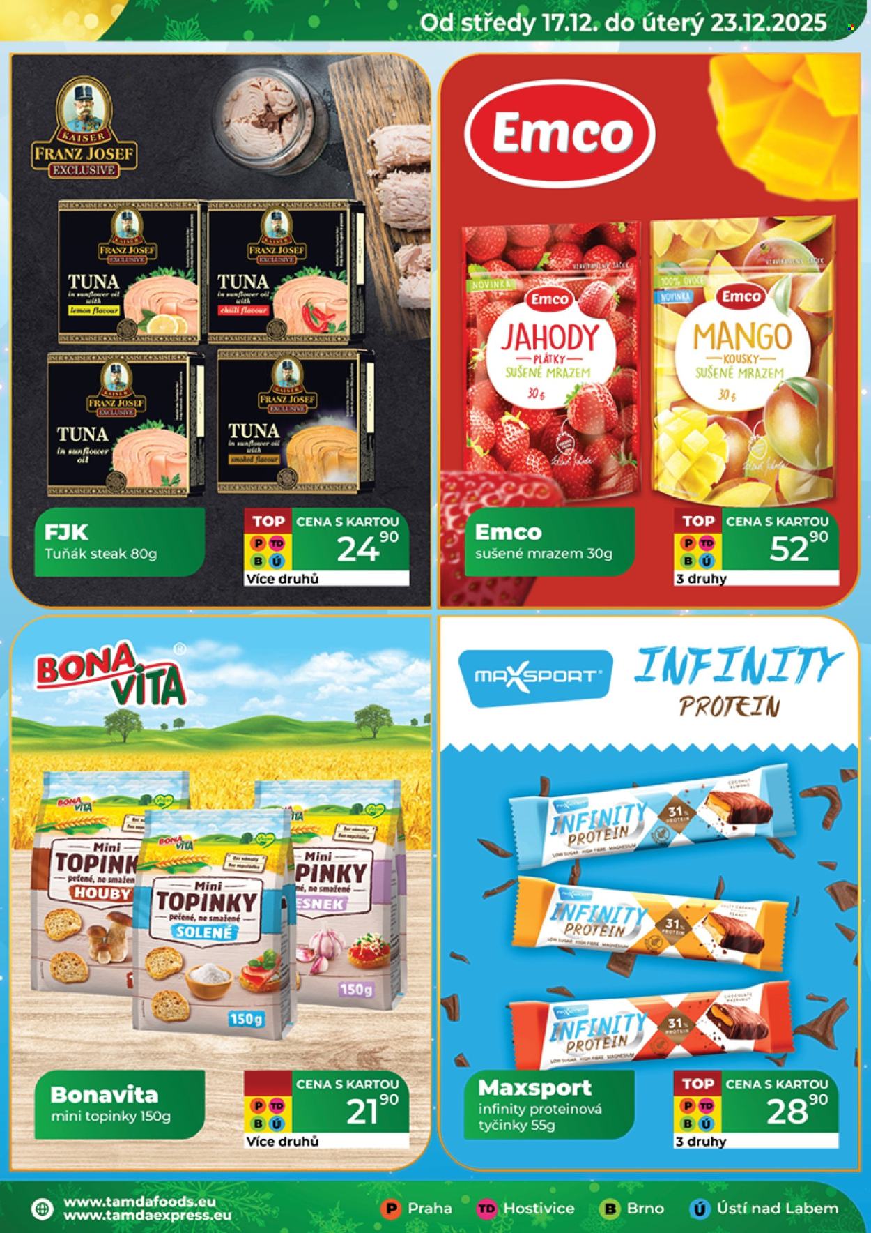 Leták Tamda Foods - 17.12.2025 - 23.12.2025. Strana 13