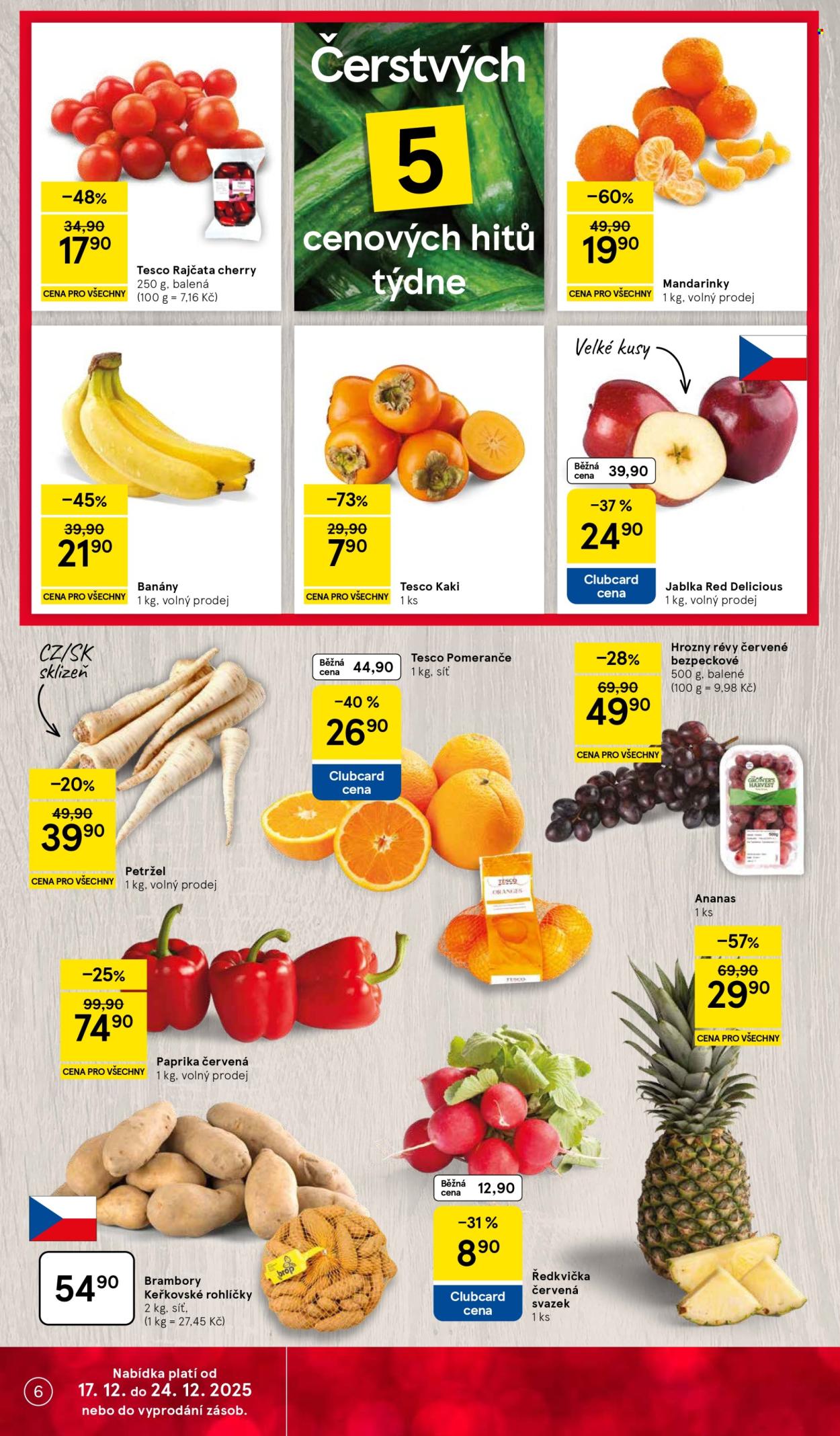 Leták TESCO - 17.12.2025 - 24.12.2025. Strana 6