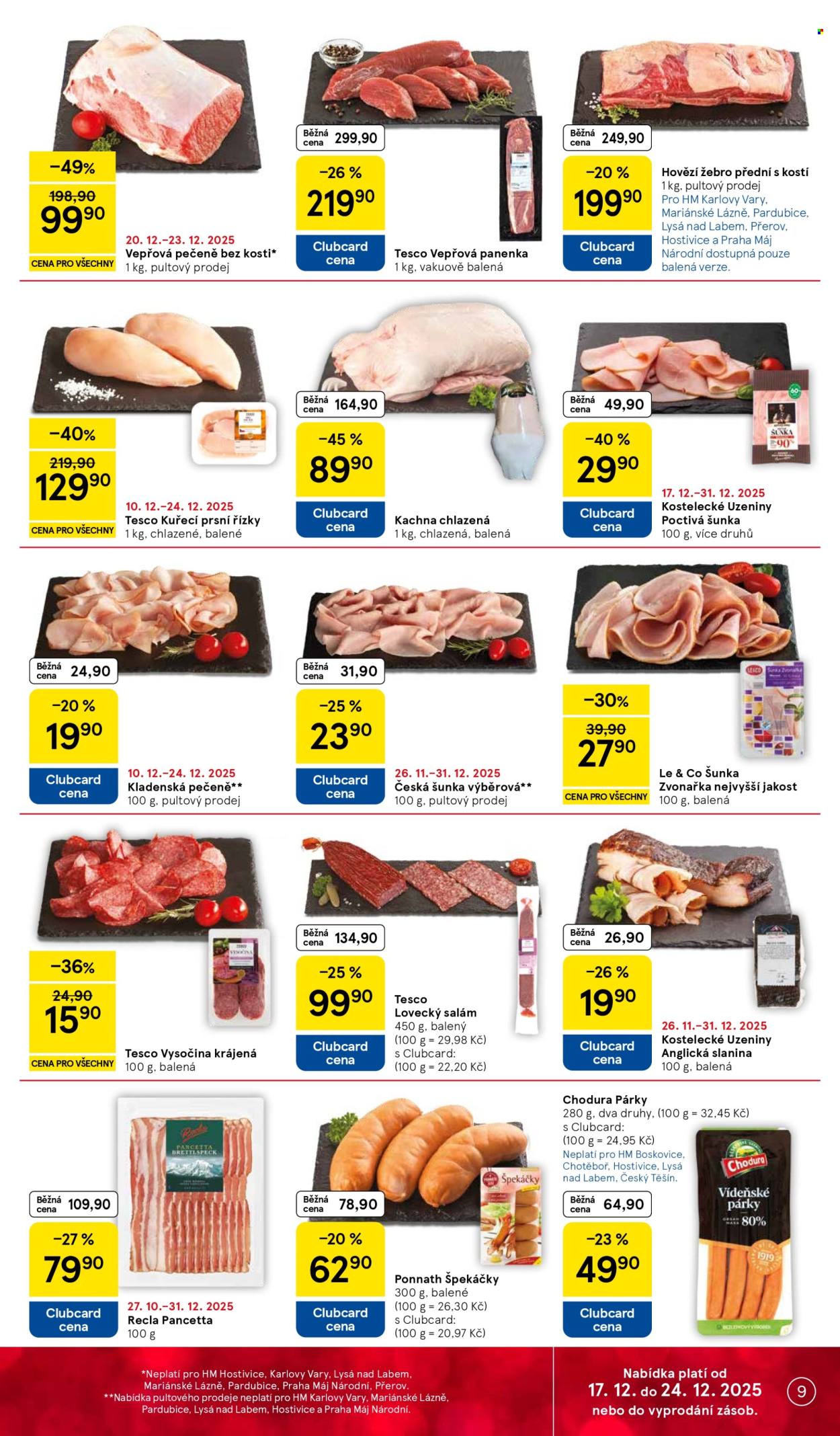 Leták TESCO - 17.12.2025 - 24.12.2025. Strana 9
