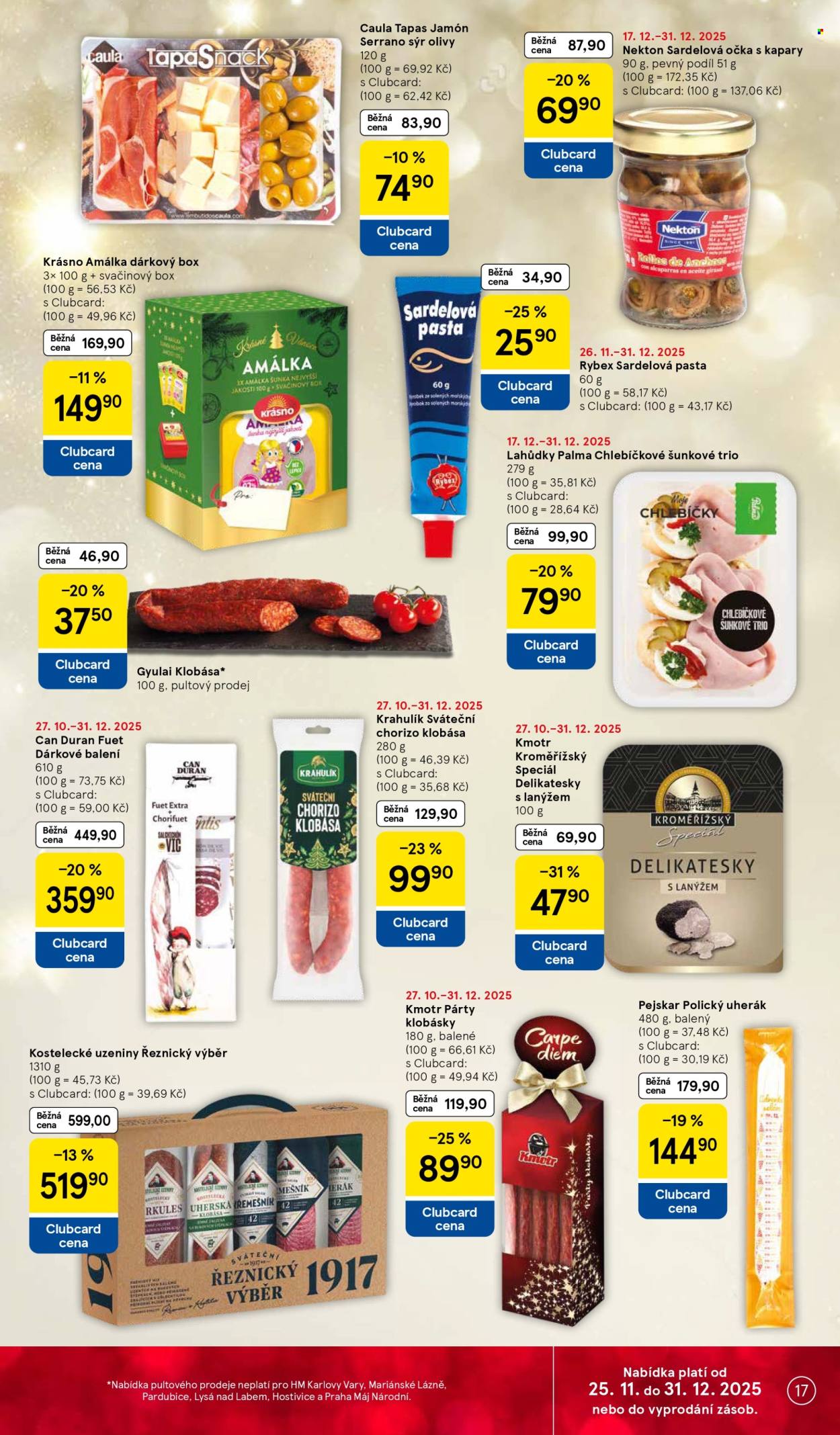Leták TESCO - 17.12.2025 - 24.12.2025. Strana 17