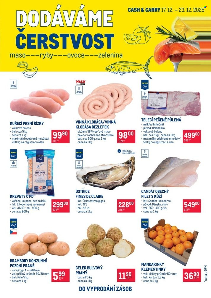 Leták MAKRO - 17.12.2025 - 23.12.2025. Strana 1