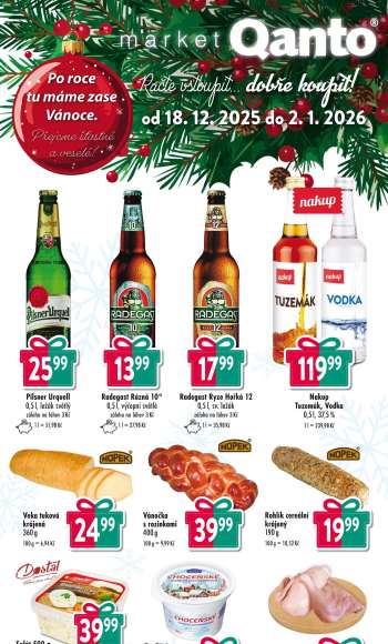 Leták Qanto market - 18.12.2025 - 2.1.2026.