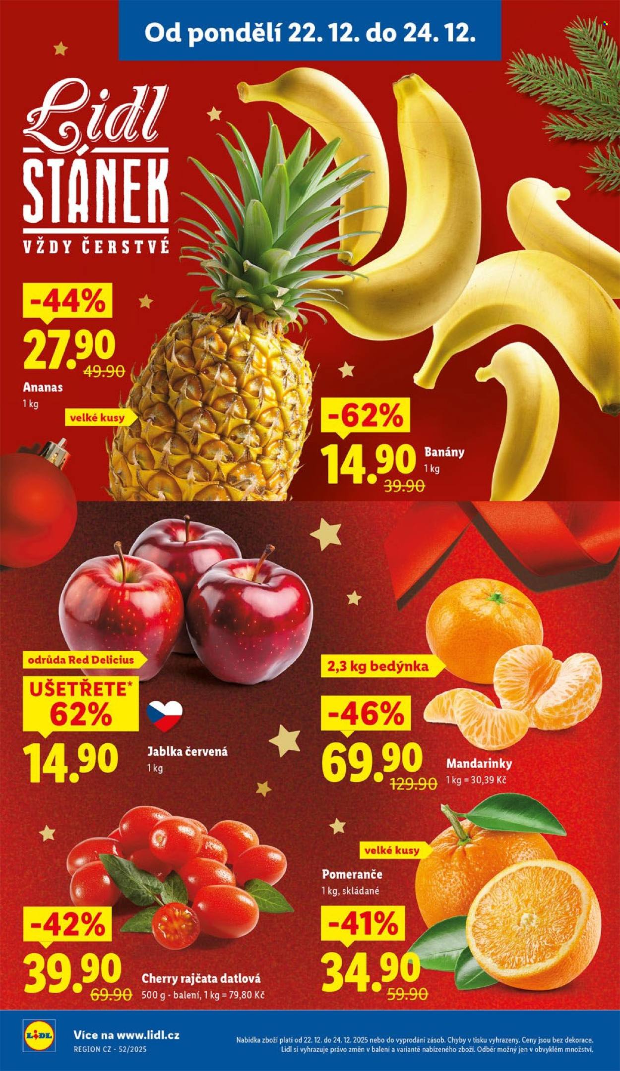 Leták Lidl - 22.12.2025 - 24.12.2025. Strana 4