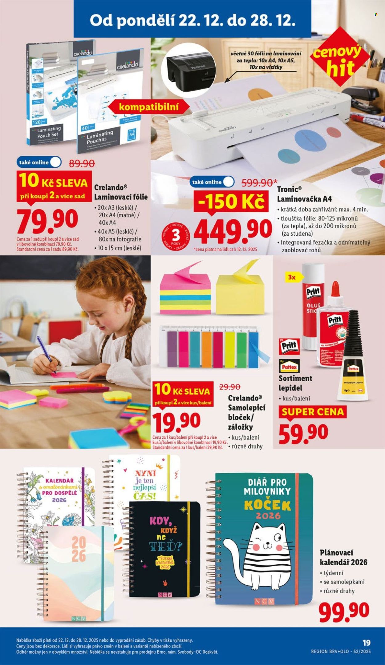 Leták Lidl - 22.12.2025 - 24.12.2025. Strana 19