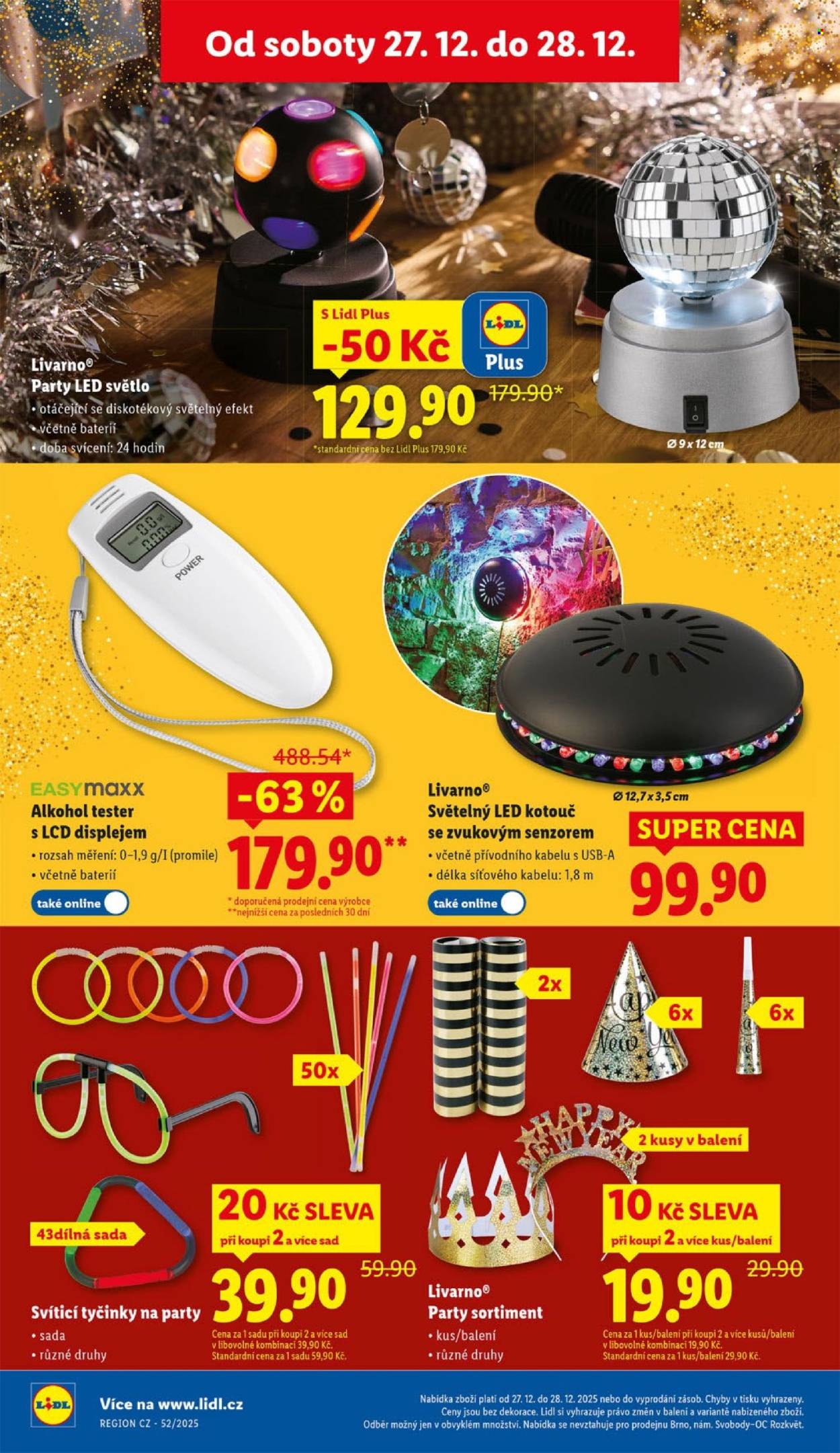 Leták Lidl - 27.12.2025 - 28.12.2025. Strana 4