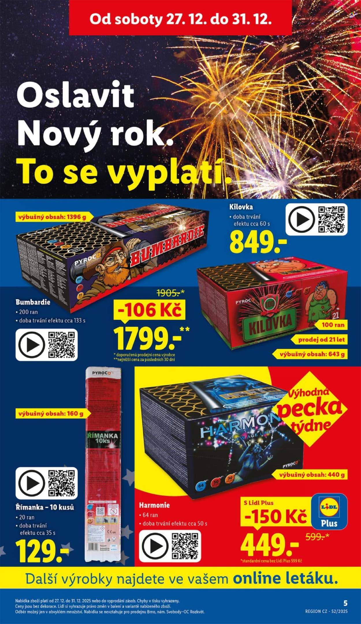 Leták Lidl - 27.12.2025 - 28.12.2025. Strana 5