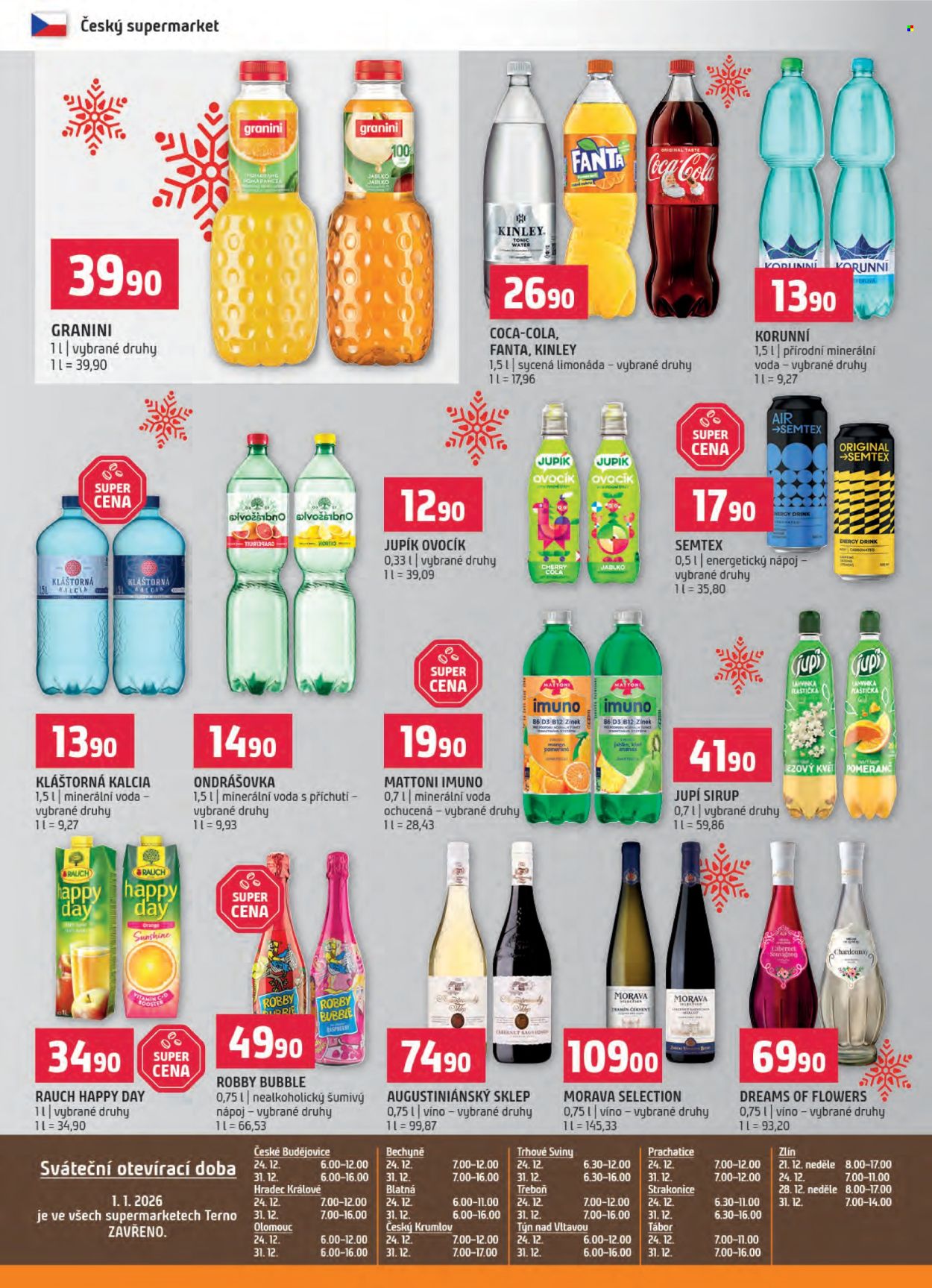 Leták coop TERNO - 22.12.2025 - 31.12.2025. Strana 12