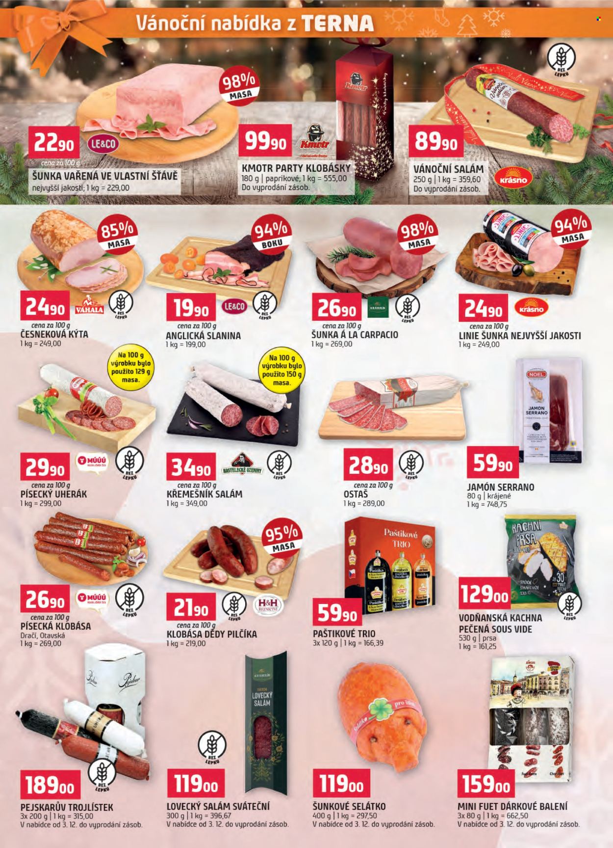 Leták coop TERNO - 22.12.2025 - 31.12.2025. Strana 22