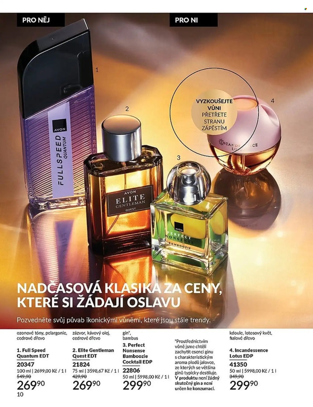 Leták AVON - 1.1.2026 - 31.1.2026. Strana 10
