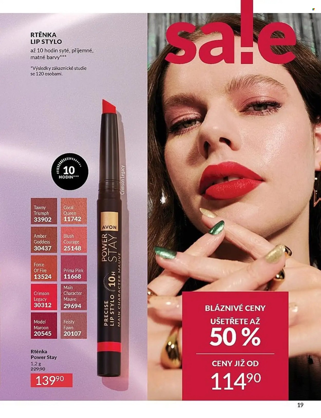 Leták AVON - 1.1.2026 - 31.1.2026. Strana 19