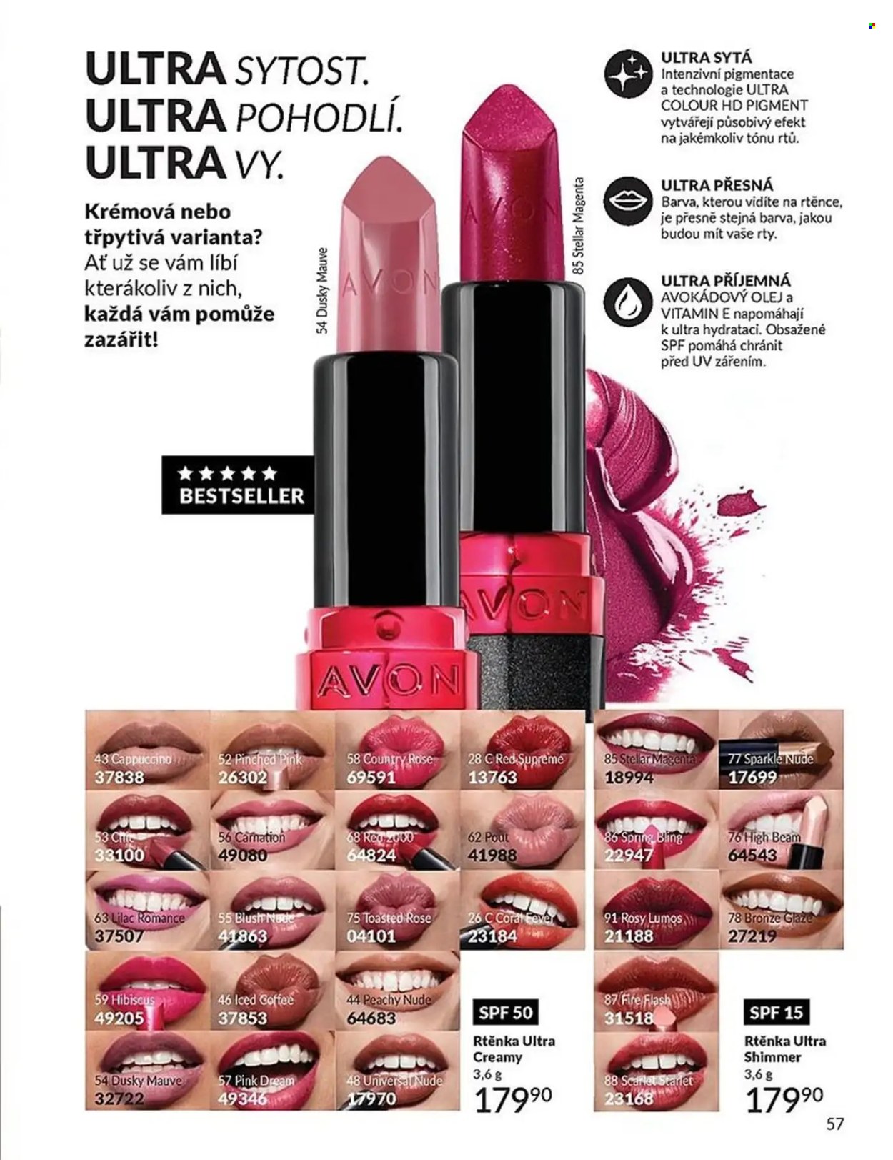 Leták AVON - 1.1.2026 - 31.1.2026. Strana 57