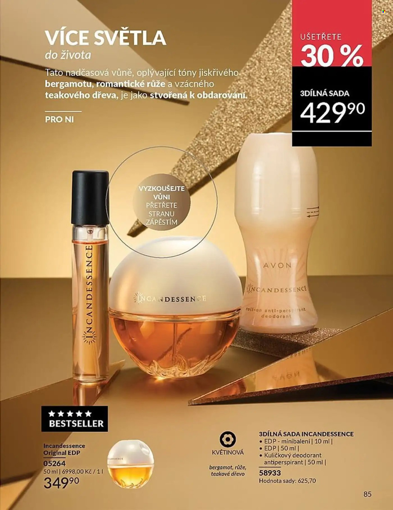 Leták AVON - 1.1.2026 - 31.1.2026. Strana 85