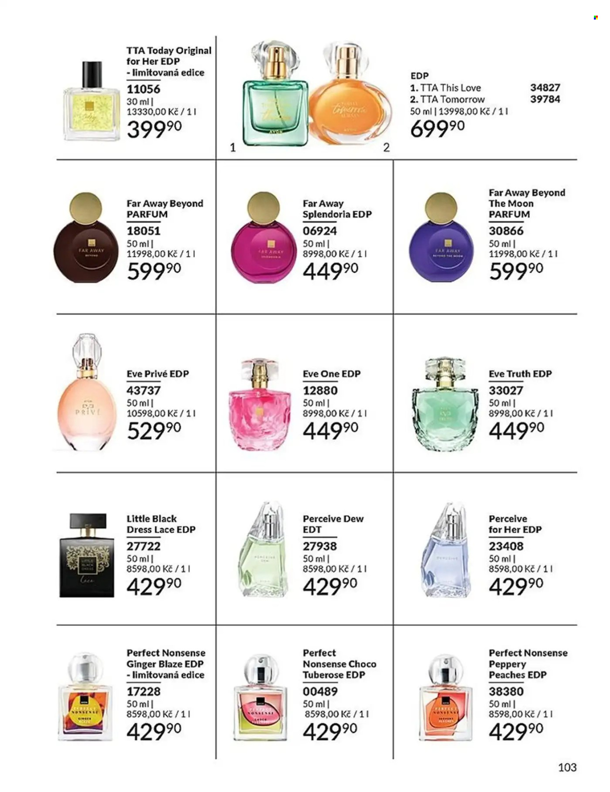 Leták AVON - 1.1.2026 - 31.1.2026. Strana 103