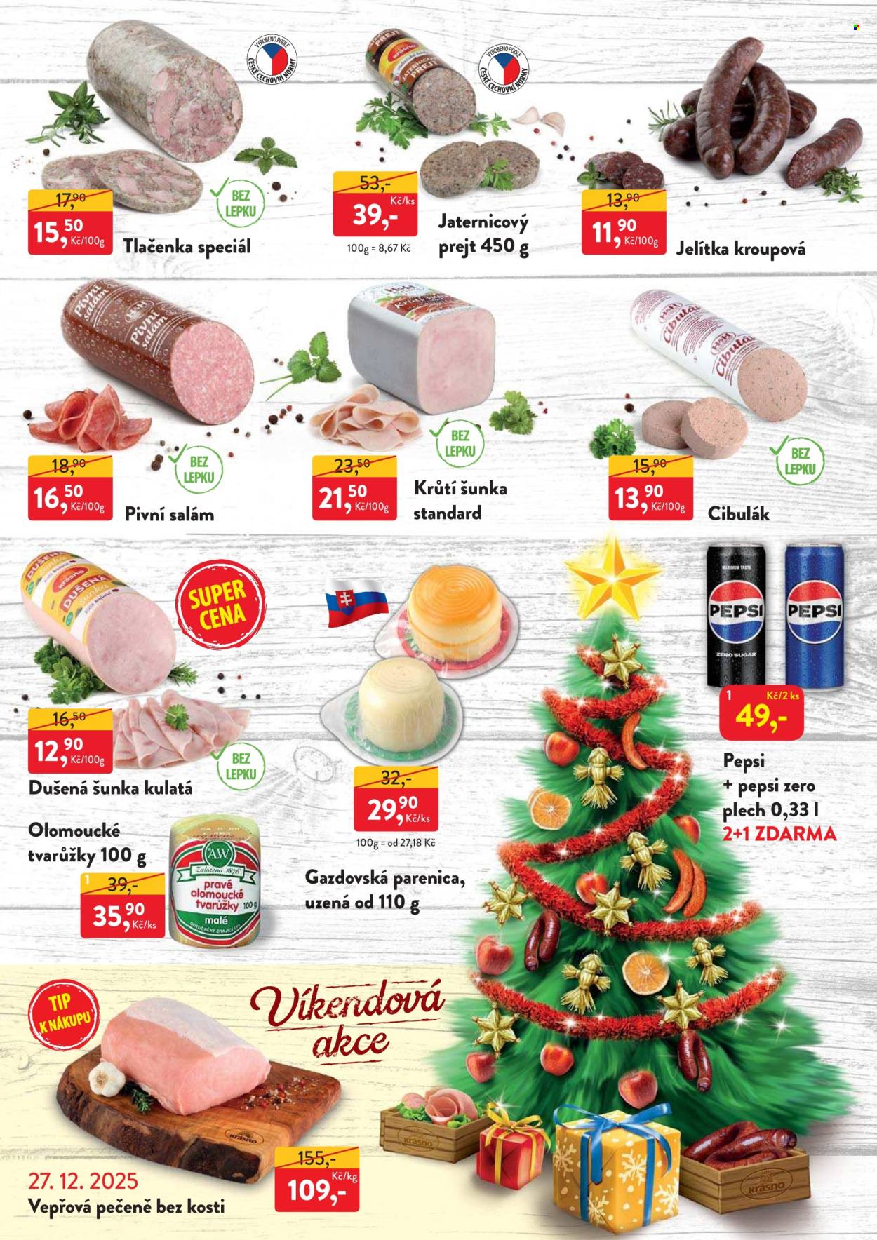 Leták MP Krásno - 22.12.2025 - 31.12.2025. Strana 2