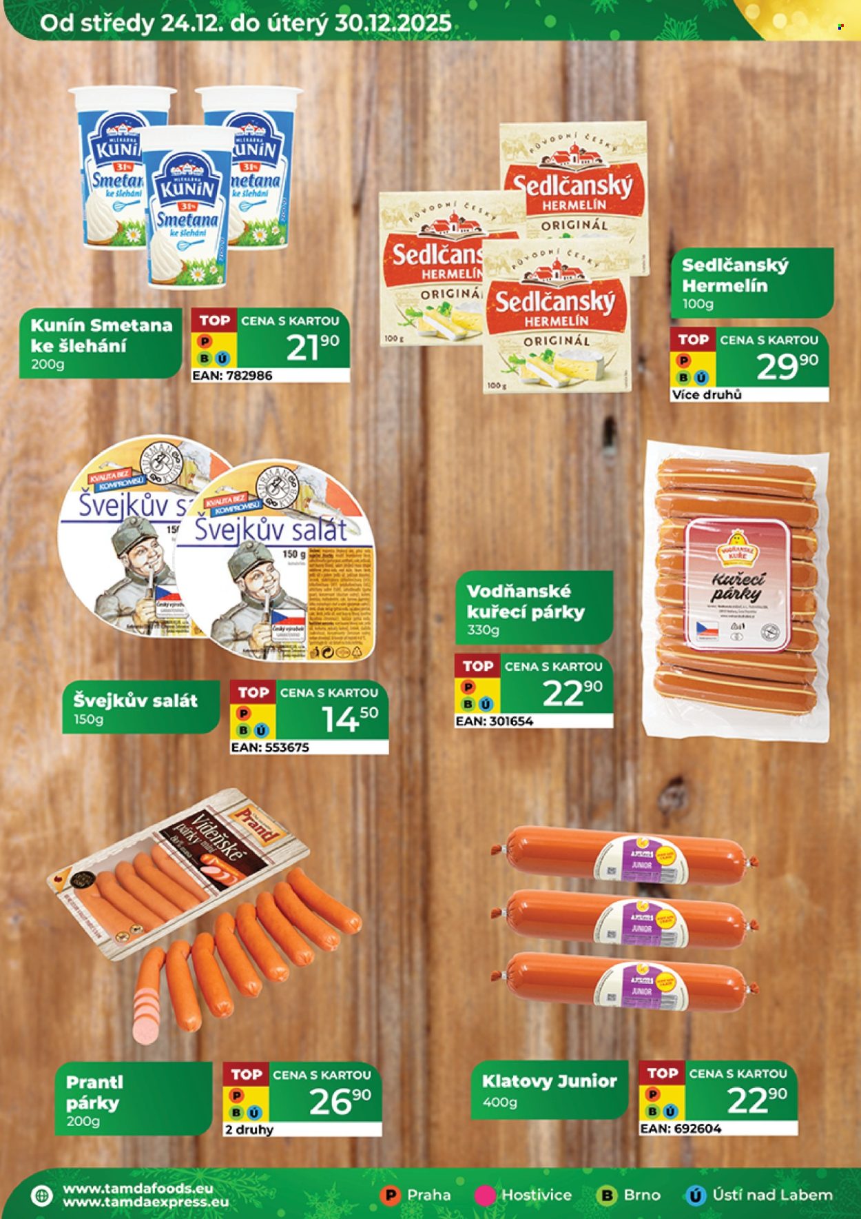Leták Tamda Foods - 24.12.2025 - 30.12.2025. Strana 50