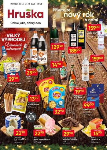 Leták Hruška - 22.12.2025 - 31.12.2025.