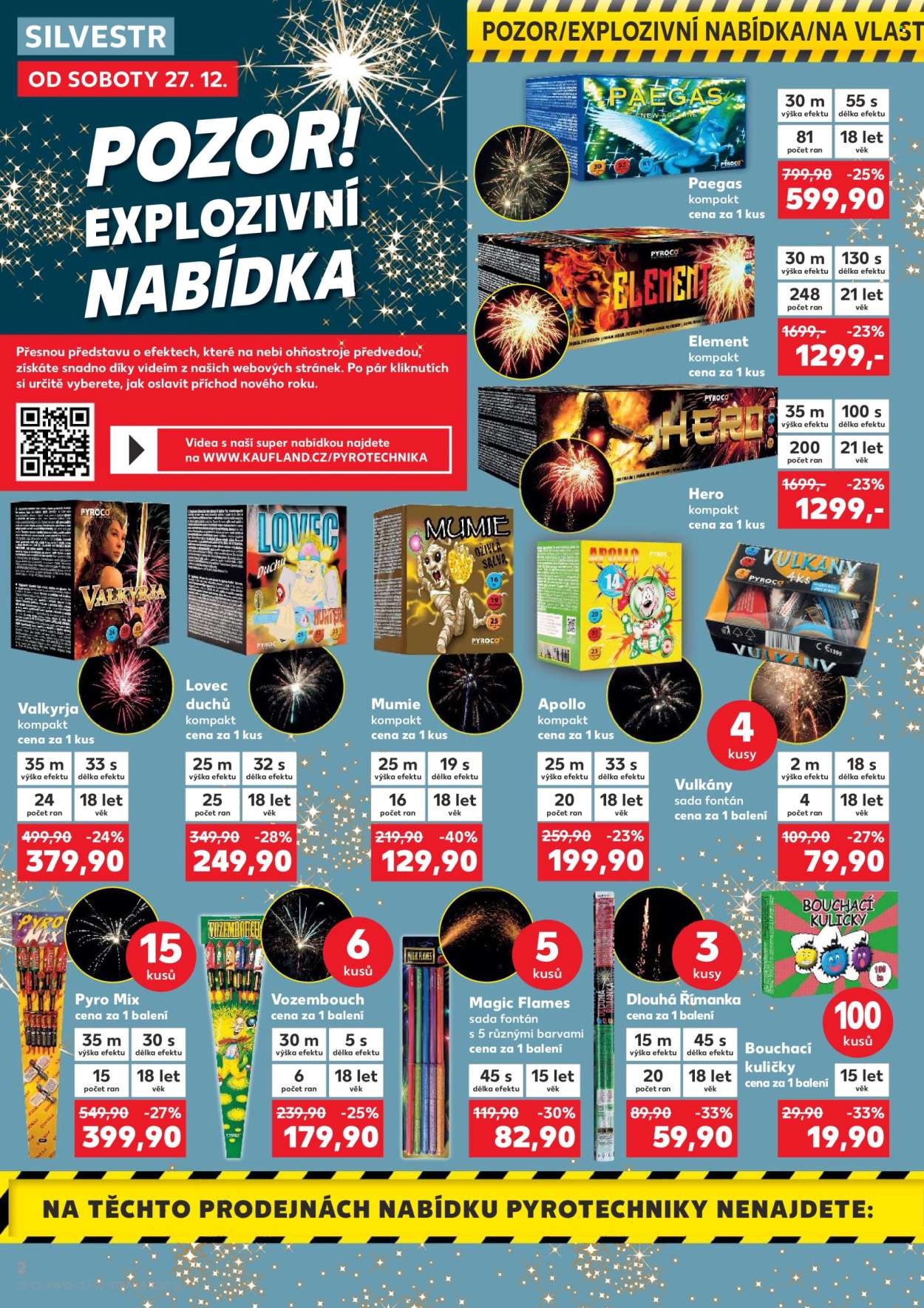 Leták Kaufland - 27.12.2025 - 31.12.2025. Strana 2