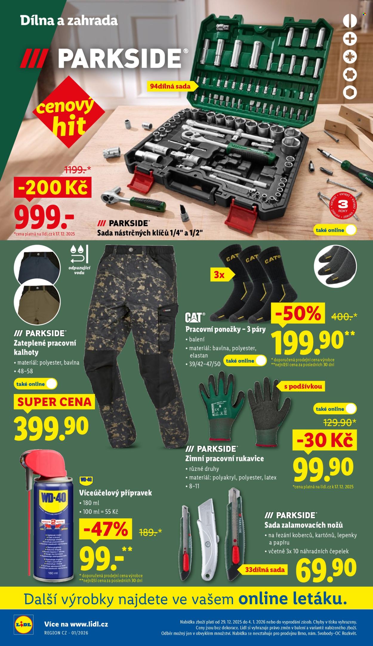 Leták Lidl - 29.12.2025 - 31.12.2025. Strana 36