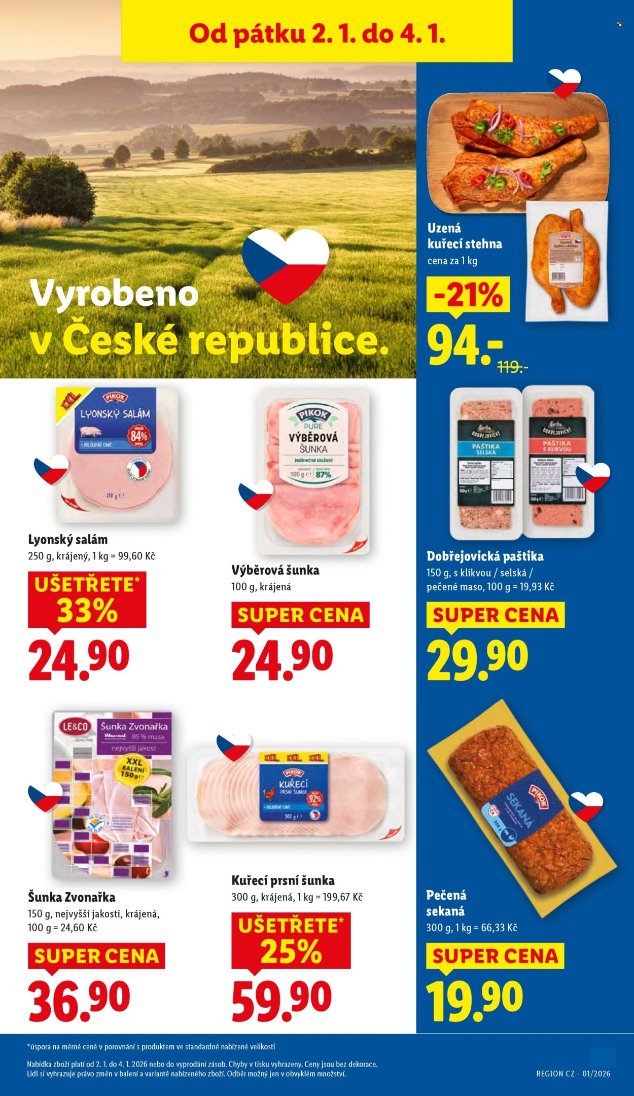 Leták Lidl - 2.1.2026 - 4.1.2026. Strana 13