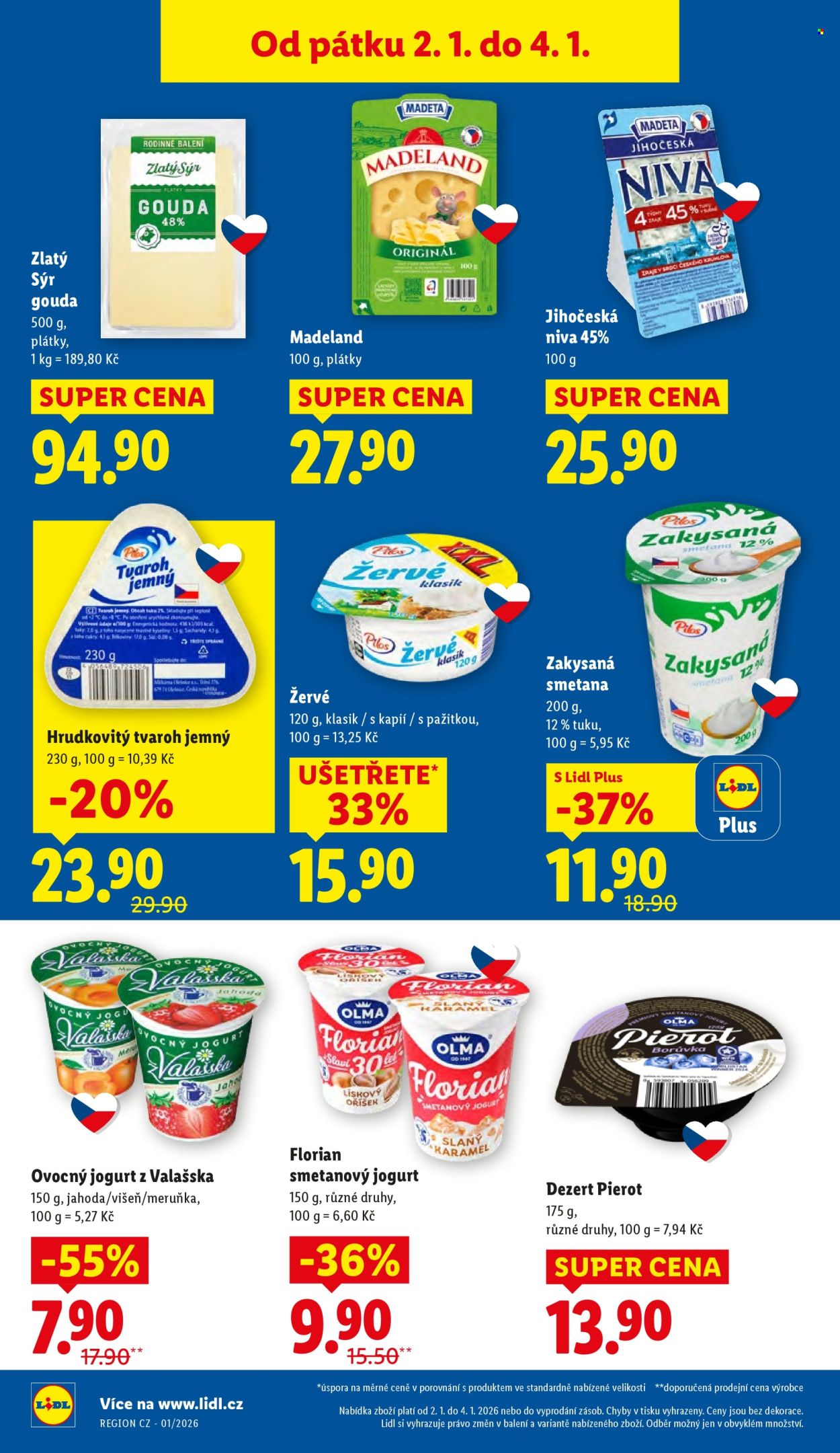 Leták Lidl - 2.1.2026 - 4.1.2026. Strana 14