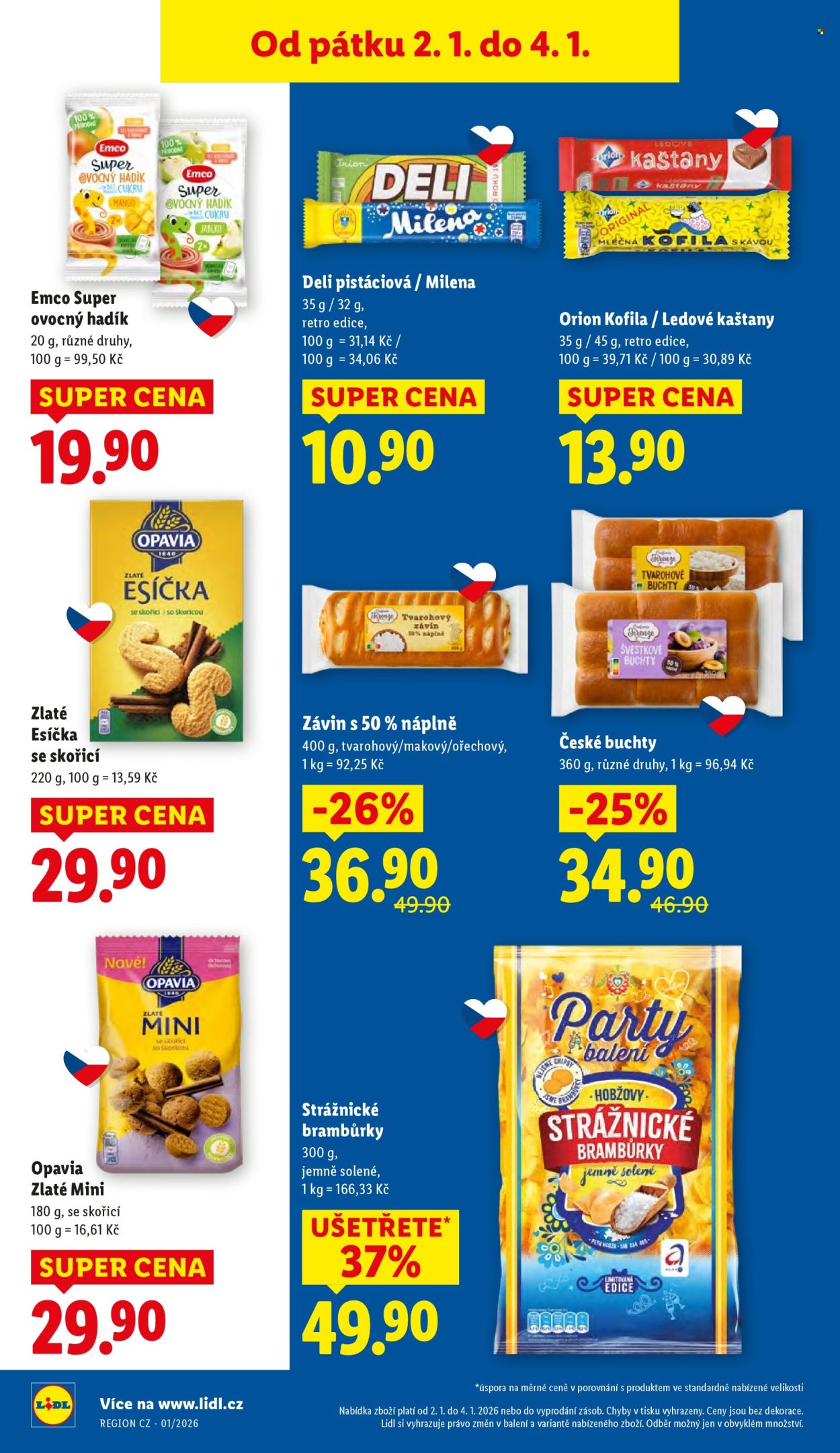 Leták Lidl - 2.1.2026 - 4.1.2026. Strana 16