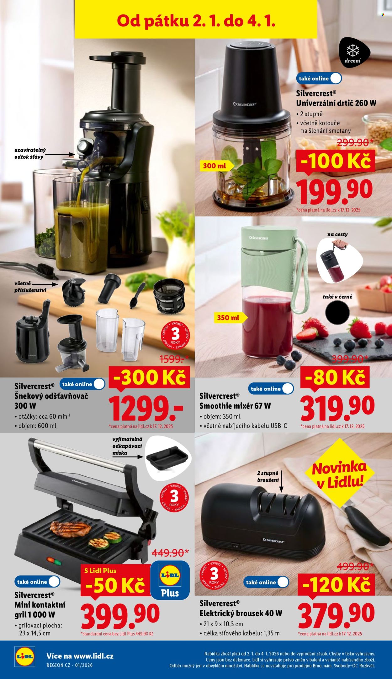 Leták Lidl - 29.12.2025 - 4.1.2026. Strana 18