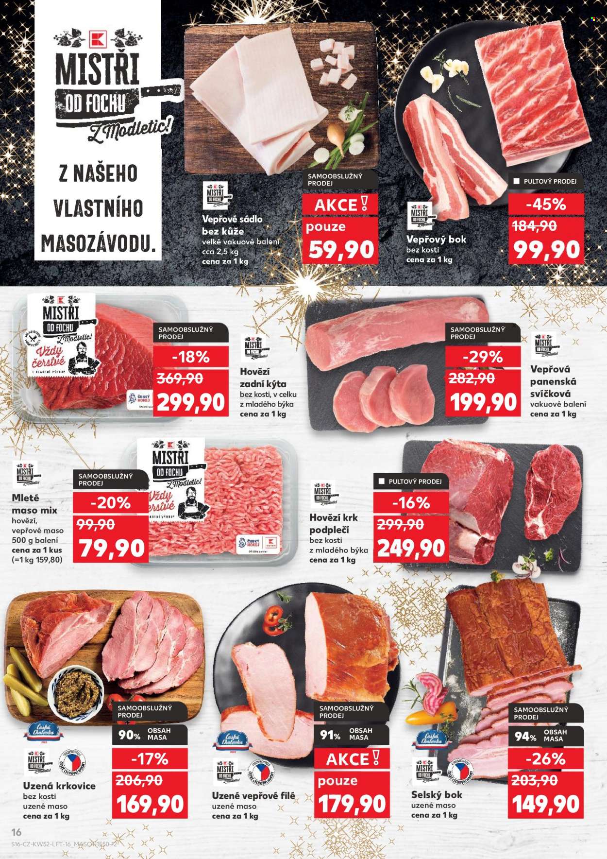 Leták Kaufland - 27.12.2025 - 31.12.2025. Strana 16