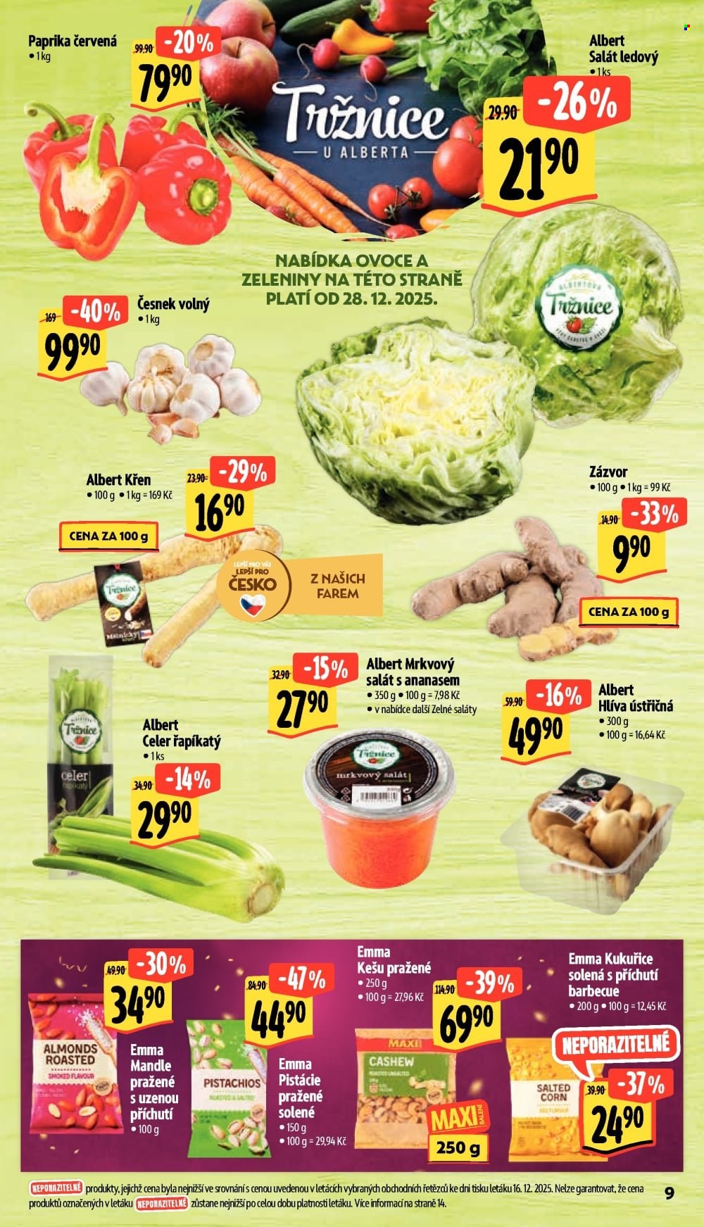 Leták Albert Supermarket - 27.12.2025 - 31.12.2025. Strana 14
