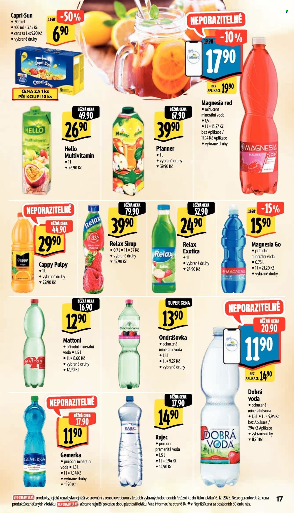Leták Albert Supermarket - 27.12.2025 - 31.12.2025. Strana 25