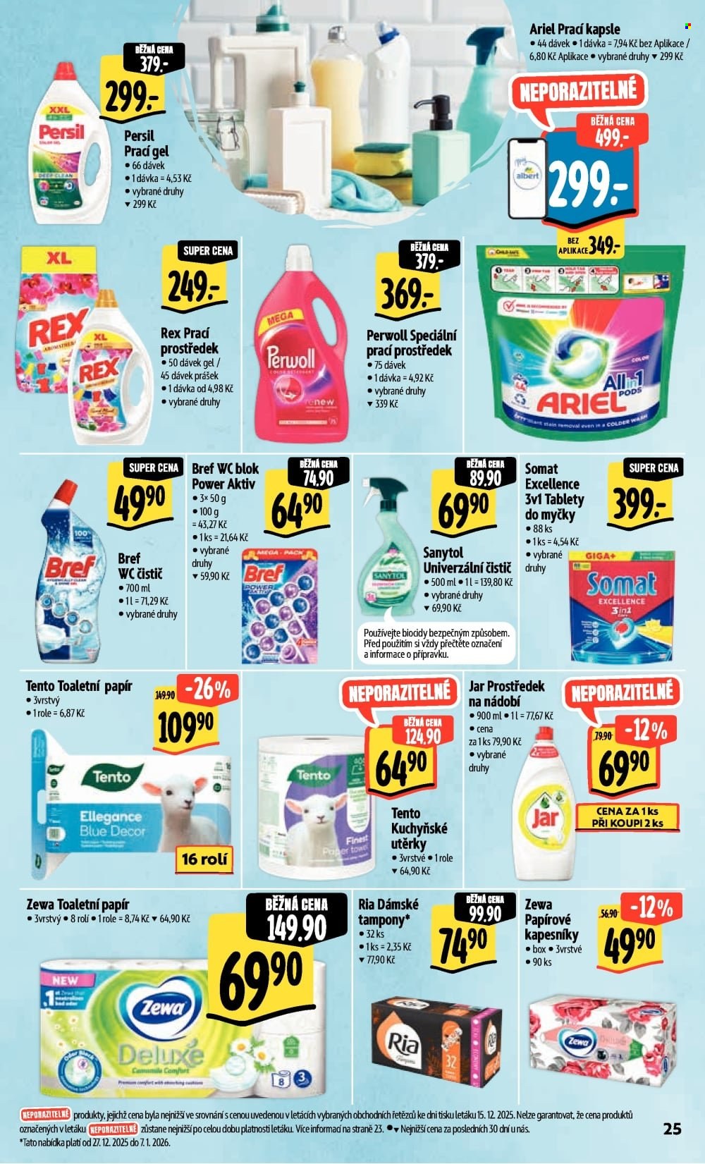Leták Albert Hypermarket - 27.12.2025 - 31.12.2025. Strana 32